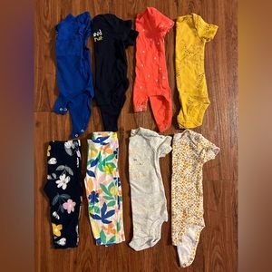 Carters / just one you baby girl bundle 12mo